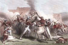 Death of Brigadier Adrian Hope, Indian Mutiny, 15 April 1858