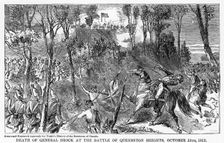 Death of General Brock at the Battle of Queenston Heights, October 13th, 1812 (1877)