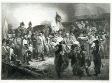 Death of General Marceau in September 1796 after being wounded and taken prisoner by the Archduke…