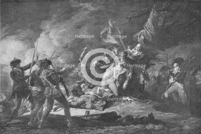 'Death of General Montgomery', 1798 (1909). Creator: JT Clemens.