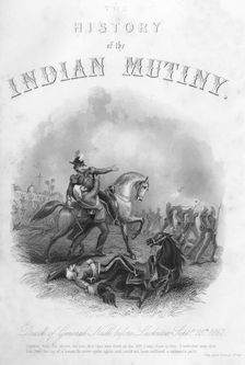 Death of General Neill before Lucknow, 25th September 1857, (c1860)
