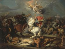 Death of Decius Mus, 1641. Creator: Simon de Vos