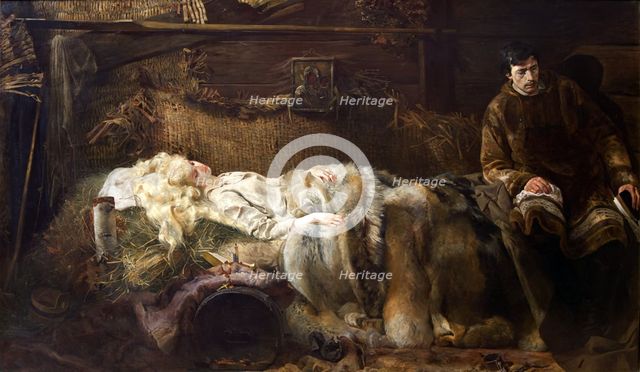Death of Ellenai, 1883. Creator: Jacek Malczewski.