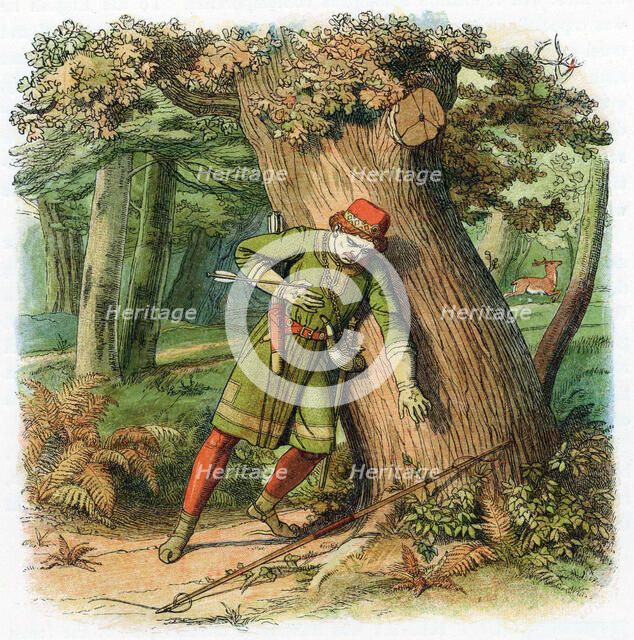 Death of King William II, 1100 (1864). Artist: Unknown