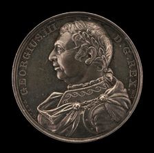 Death of King George III [obverse], 1820. Creator: John Marrian