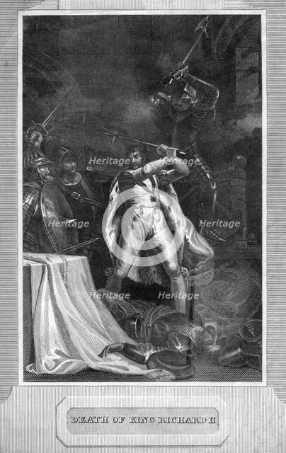 'Death of King Richard II', 1400. Artist: Unknown