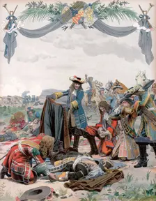 Death of Henri, Vicomte de Turenne, French soldier, 1675 (c1871-1940). Artist: Maurice Leloir