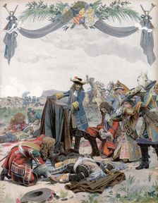 Death of Henri, Vicomte de Turenne, French soldier, 1675 (c1871-1940). Artist: Maurice Leloir