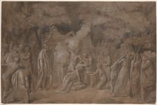 Death of Iphigenia (?), possibly c. 1758/1759. Creator: Benjamin West