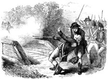 Death of Isaac Davis, 1775 (c1880)