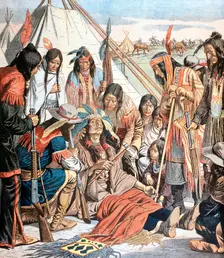 Death of Joseph Chief of the Nez-Perce, (1877) 1904