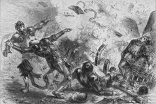 Death of James II. of Scotland c1880