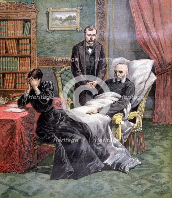 Death of Jules Ferry, 1893. Artist: Henri Meyer
