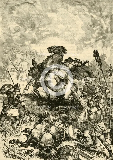 'Death of Julian the Apostate', 1890. Creator: Unknown.