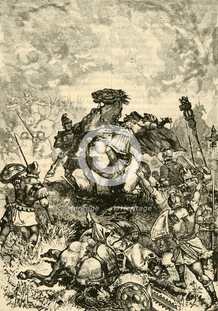 'Death of Julian the Apostate', 1890. Creator: Unknown.