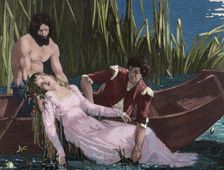 Death of Ophelia, 19th century. Creator: Unknown