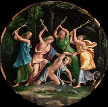 Death of Orpheus. Creator: Romano, Giulio (1499-1546)