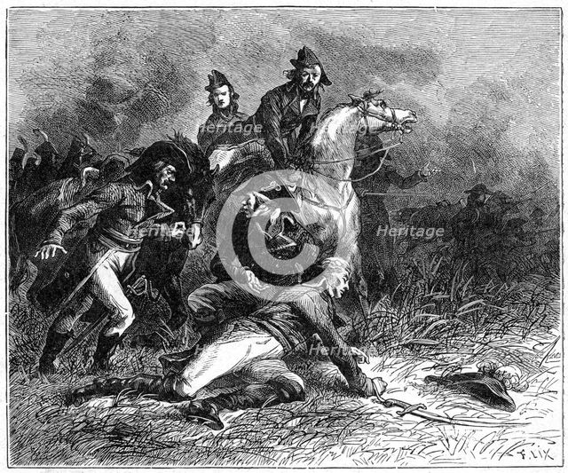 Death of Louis Charles Antoine Desaix, French General and military leader, 1898. Artist: Barbant
