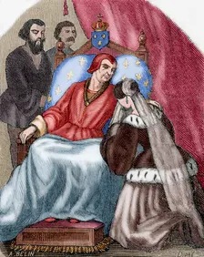 Death of Louis XI, 1483, (1851). Creator: Dupre