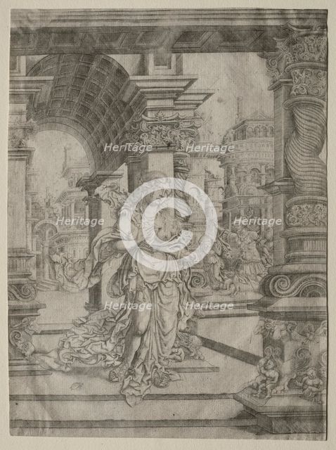 Death of Lucretia. Creator: Frans Crabbe van Esplegem (Flemish, c. 1480-1552).