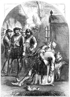 Death of Mac Ian, the massacre of Glencoe, 1692, (19th century)