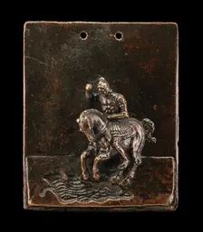 Death of Marcus Curtius. Creator: Andrea Briosco