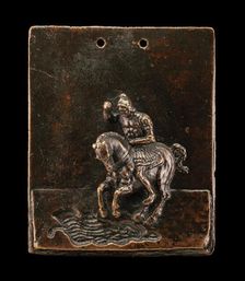 Death of Marcus Curtius. Creator: Andrea Briosco