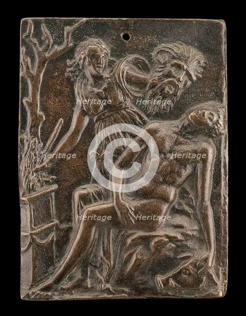 Death of Meleager, early 16th century. Creator: Ulocrino.