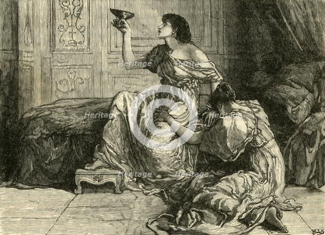 'Death of Sophonisba', 1890.   Creator: Unknown.