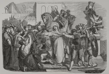Death of Saint Dorothy or Dorothy of Caesarea, (c279-c311), 1856. Creator: Unknown