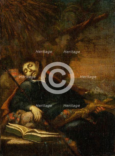 Death of Saint Francis, 1770-1780. Creator: Unknown.