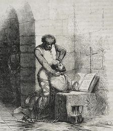 Death of Saint Hermenegild, 1852. Creator: José Vallejo