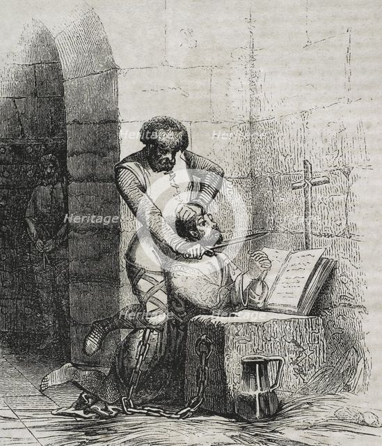 Death of Saint Hermenegild, 1852.  Creator: José Vallejo.