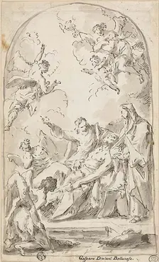 Death of Saint Joseph, n.d. Creator: Gaspare Diziani