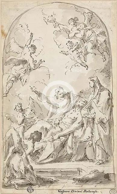 Death of Saint Joseph, n.d. Creator: Gaspare Diziani.