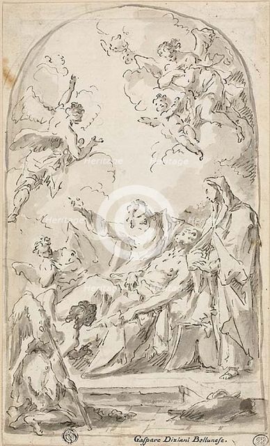Death of Saint Joseph, n.d. Creator: Gaspare Diziani.