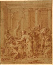 Death of Sapphira, n.d. Creator: Francois Verdier