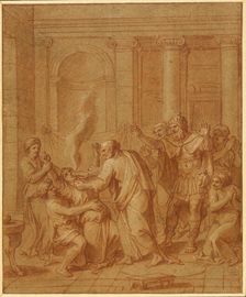 Death of Sapphira, n.d. Creator: Francois Verdier