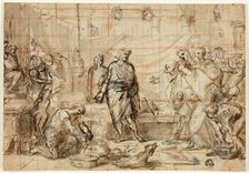Death of Seneca, n.d. Creator: Mathieu Van Brée