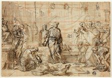 Death of Seneca, n.d. Creator: Mathieu Van Brée