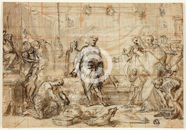 Death of Seneca, n.d. Creator: Mathieu Van Brée.