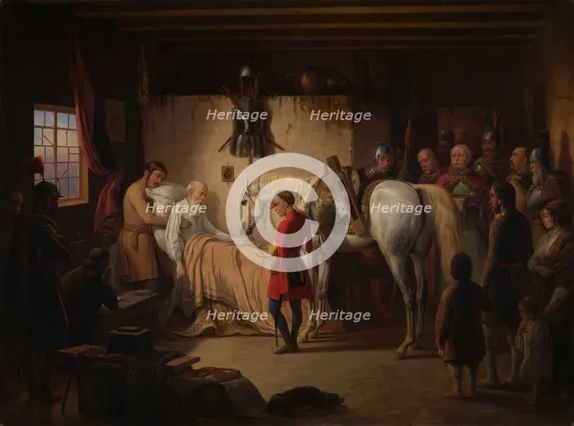 Death of Stefan Czarniecki, 1846. Creator: January Suchodolski.