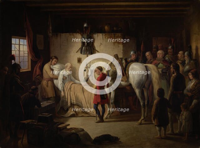 Death of Stefan Czarniecki, 1846. Creator: January Suchodolski.