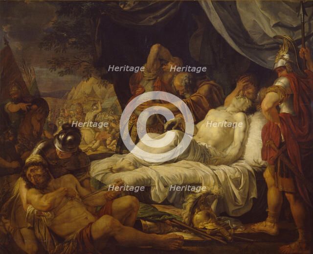 Death of Pelopidas, 1806. Artist: Ivanov, Andrei Ivanovich (1775-1848)