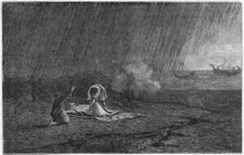 Death of Pliny the Elder, 79 (1866). Creator: Unknown