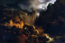 Death of Roland c1818. Artist: Achille Etna Michallon
