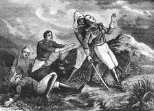 Death of Rollo Gillespie c1891. Creator: James Grant