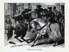 Death of Wat Tyler, 1882. Artist: Anonymous