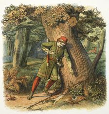 Death of William II of England, 1100 (1864). Artist: James William Edmund Doyle