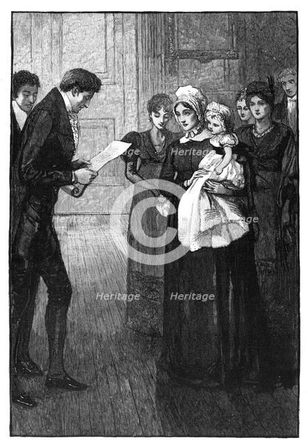 Death of the Duke of Kent, father of Queen Victoria, 1820, (1900). Artist: Unknown